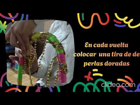 Elaboración de El GARABATO - Danza Saqra de Paucartambo - Cuzco