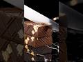 4K ASMR Luxurious Dubai Snickers Chocolate Cutting Ultra Realistic Molten Slice Shorts
