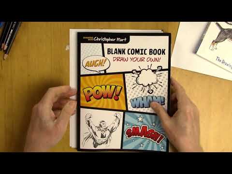 Draw with a Blank Comic Book