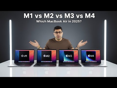 M1 vs M2 vs M3 vs M4 - MacBook Air Base Models Comparison! Which Should YOU Buy in 2025 ?