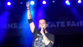 Scott Stapp of Creed Live: Dying to Live (Minnesota State Fair - 8/25/14)