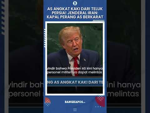 AS Kabur dari Teluk Persia! Jenderal Iran: Kapal Perang AS Berkarat & Liang Kubur Garis Akhir