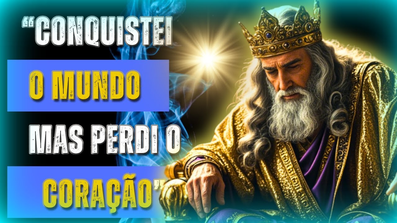 🔥 A Incrível queda DE Salomão como O Rei sábio SE Distanciou de DEUS E enfrentou A Tragédia