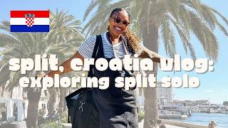Split Croatia Vlog: 3 Days Traveling Solo in Split: Viewpoints, Krka National Park, Palace Cellars