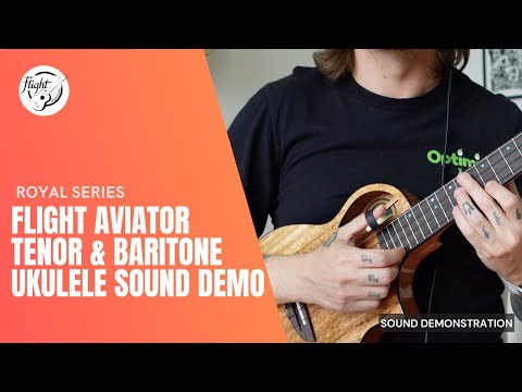 Демонстрация звучания укулеле Flight Aviator Mango