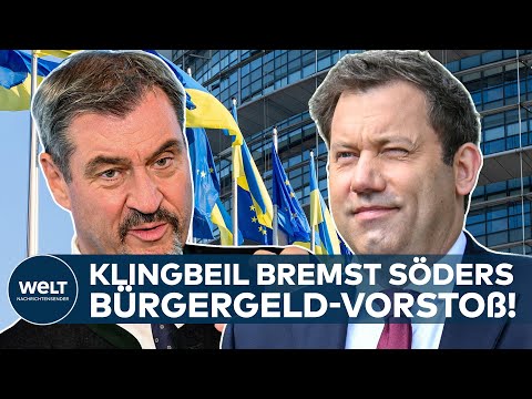 DEUTSCHLAND: „Falscher Anreiz!“ Söder wettert gegen Bürgergeld für Ukrainer – Klingbeil kontert