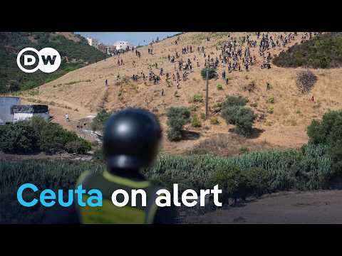 Morocco moves to stop a second mass rush into Spanish exclave | DW News