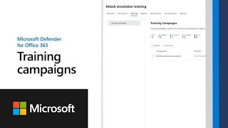Get started with training campaigns | Microsoft Defender for Office 36