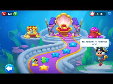 Fishdom Special Challenge...The Throne of 7 seas