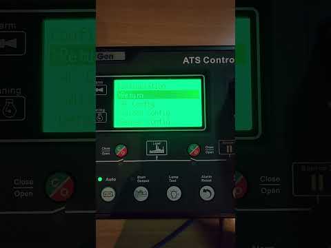 smartGen ATS Controller changing language