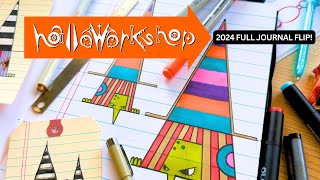 JOURNAL FLIP | Halloworkshop 2024!