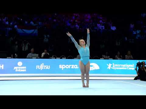 ROBERSON Joscelyn (USA)_2023 Artistic Worlds, Antwerp (BEL)_Qualifications_Floor Exercise