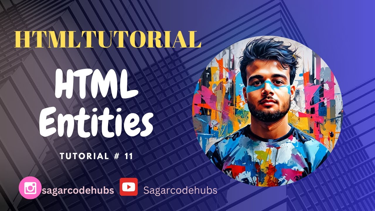 HTML Tutorial: HTML Entities | Web Development Tutorials #11