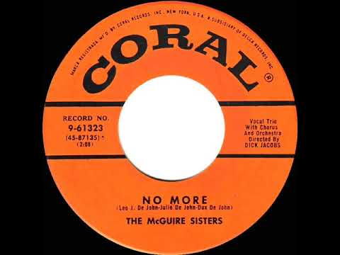 1955 HITS ARCHIVE: No More - McGuire Sisters