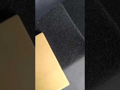 Reticulated foam for air filters foam