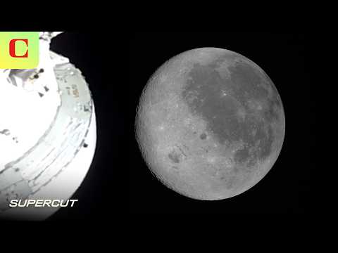 NASA's Artemis II Slingshots Around Moon Breaking Distance Record | Supercut