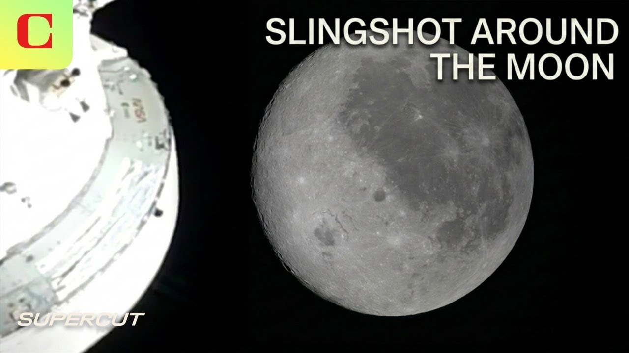 NASA's Artemis II Slingshots Around Moon Breaking Distance Record | Supercut