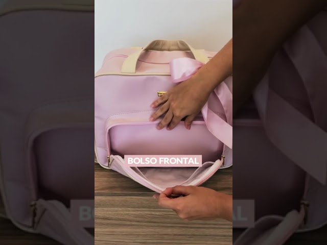 Conheça Bolsa Maternidade Luxo Grão de Gente 💖 #graodegente #shorts #enxoval #enxovaldobebê