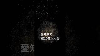 愛知県1位の花火大会 #花火大会