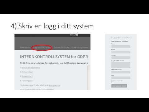 , title : 'Fjerde trinn i arbeidet med GDPR på www.pvern.no'