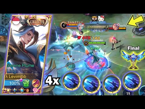 LING FASTHAND COMBO 4X INSANE SPEED DASH IN MCL FINAL !!