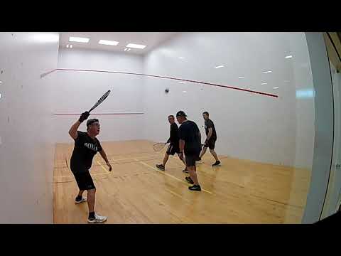 Racquetball doubles 6/24/21 Lifetime