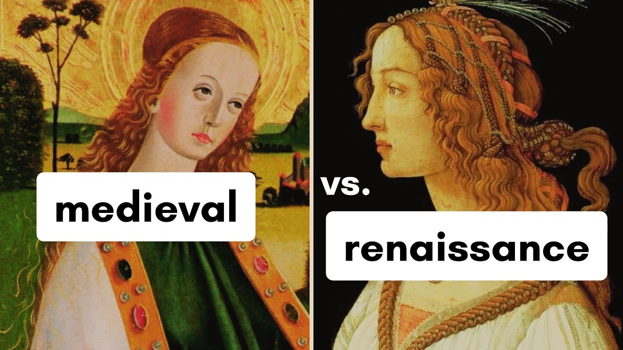 Medieval vs Renaissance:  What's the difference?  Art History 101