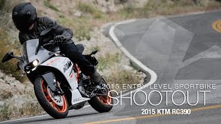 2015 KTM RC390 - Entry Sport Shootout Pt 4 - MotoUSA