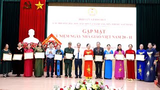 Hội Cựu Giáo chức các phường Bắc Sơn, Tây Sơn và Quang Sơn (Trước sáp nhập) tổ chức Gặp mặt Kỷ niệm ngày Nhà Giáo Việt Nam 20/11.