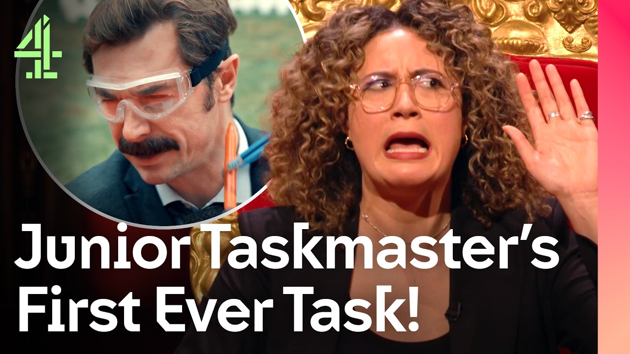 Rose Matafeo & Mike Wozniak Set Kids A Head-Spinning Task! | Junior Taskmaster | Channel 4
