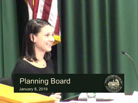 Planning Board  1/8/19