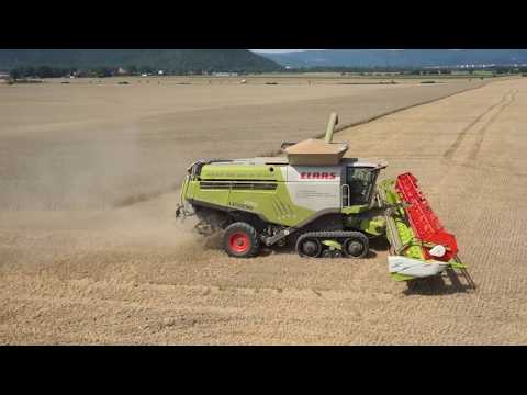 CLAAS LEXION 770 beim Einsatz der Agroprodukt Sonneberg FullHD