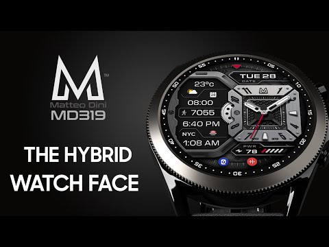 MD319 Hybrid watch face