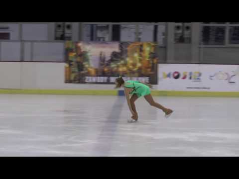 8 Emilia HALMAN SP Solistki Novice I X Zawody Mikołajkowe 2016