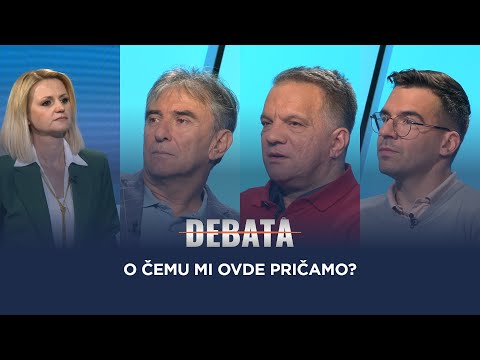 Insajder debata: O čemu mi ovde pričamo?