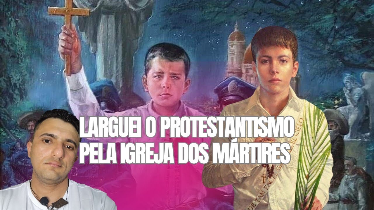 Os santos mártires me levaram à fé católica.