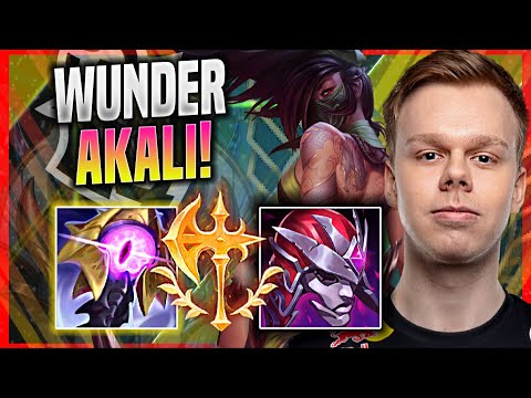 WUNDER IS A GOD WITH AKALI RIFTMAKER! - G2 Wunder Plays Akali TOP vs Jayce! | Season 11