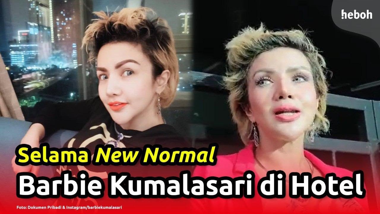 Selama New Normal Barbie Kumalasari di Hotel