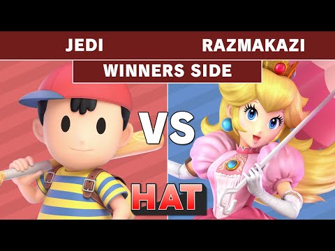 HAT 63 - jEDi (Ness) vs Razmakazi (Peach) Winners Side - Smash Ultimate