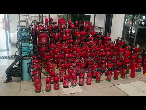 Class a powder ceasefire abc automatic wall mounted extingui...