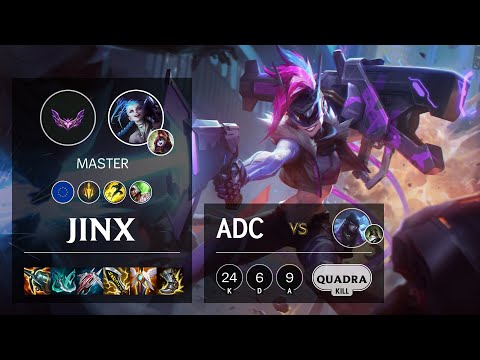 Jinx ADC vs Aphelios - EUW Master Patch 12.5