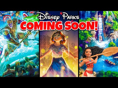 Top 10 New Rides & Attractions Coming to the Disney Theme Parks - D23 2022