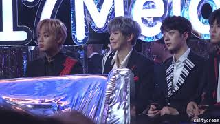 171202 MMA Kang Daniel reaction to JBJ"FANTASY"