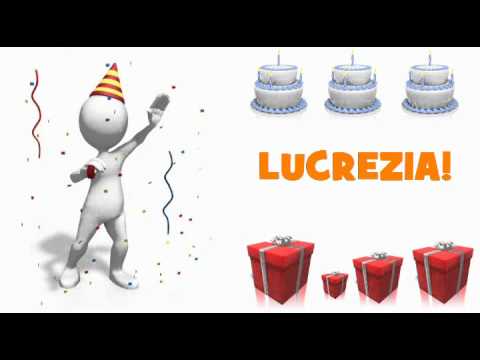 HAPPY BIRTHDAY LUCREZIA!