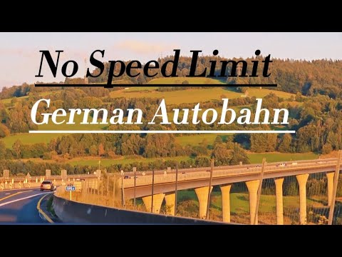 4k drive Autobahn A81| No speed Limit German Autobahn | Driving on the German Autobahn