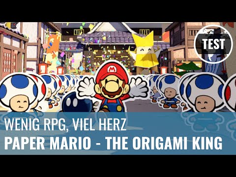 Paper Mario - The Origami King im Test: Wenig RPG, viel Herz (Review, German)