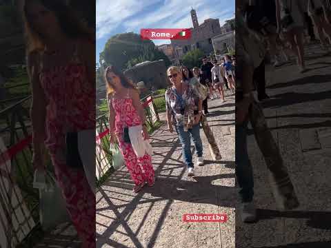 🚶🤩🇮🇹|| EP 25 || #rome #travel #familyvlog #dipankarsanyalshorts