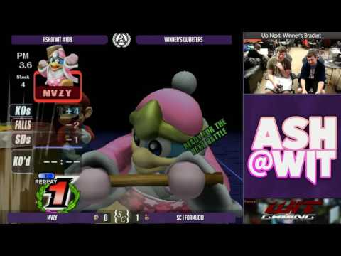 Mvzy (Dedede) vs SC | Formuoli (Mario, ZSS) - ASH@WIT #109 Project M Winner's Quarters