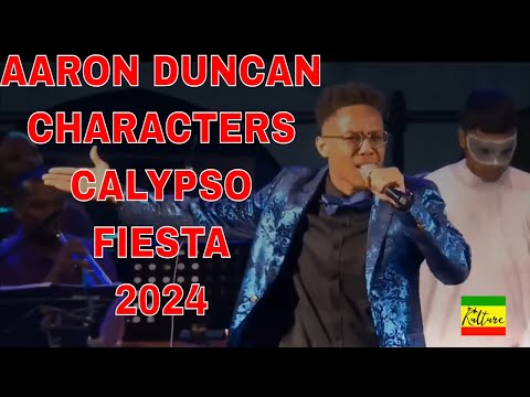 Aaron Duncan - Characters  Calypso  Fiesta Semi -Finals Trinidad Carnival 2024