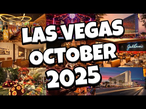 What's NEW in Las Vegas for OCTOBER 2025! 🤩